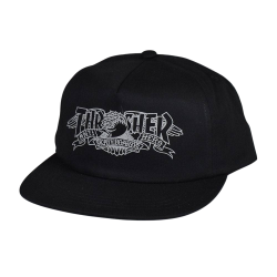 SNAPBACK MAG BANNER BLACK THRASHER