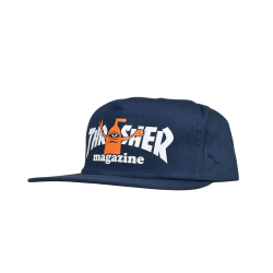 SNAPBACK THRASHER X TOY MACHINE SECT NAVY